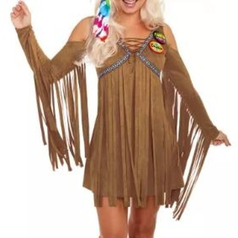 Spirit Halloween Adult Groovy adult Costume size small